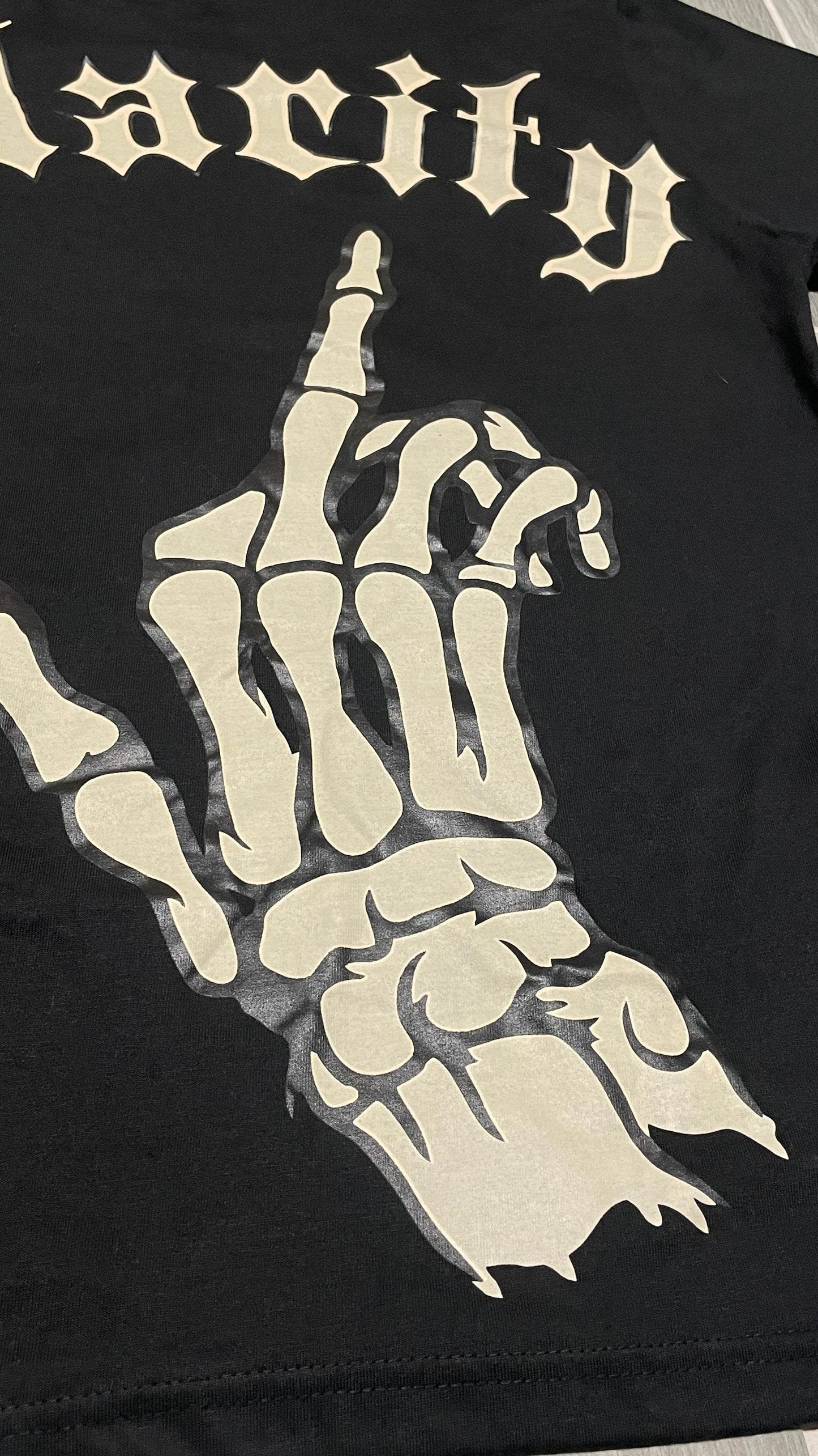 Skeleton hand Graphic T-shirt