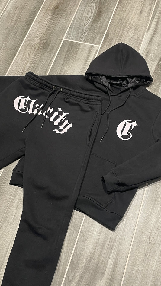 Blackout clarity graphic tracksuit